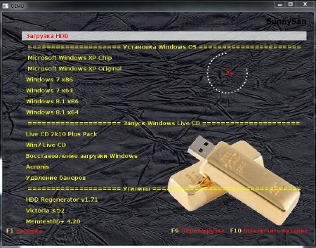 Multiboot USB/HDD v.1 (RUS/2014)