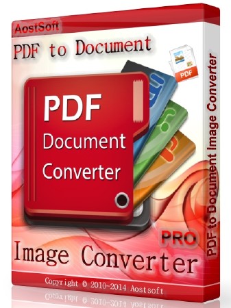 Aostsoft PDF to Document Image Converter Pro 3.9.1 