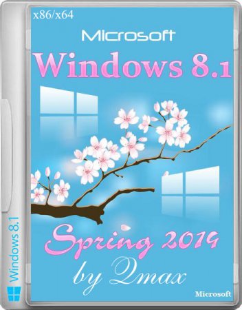 Windows 8.1 Professional x86/x64 Spring Update by Qmax (2 DVD/2014/RUS)