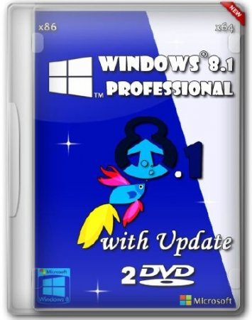 Windows 8.1 Professional VL with Update -    Microsoft MSDN Russian (x86/x64/2014)