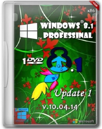 Windows 8.1 Professional x86 Update 1 v.10.04.14 by Romeo1994 (RUS/2014)