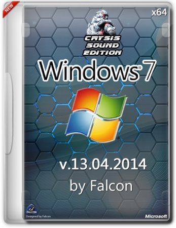 Windows 7 SP1 Ultimate x64 by Falcon Crysis Sound Edition v.13.04 (2014/RUS)