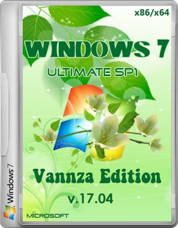 Windows 7 Ultimate SP1 x86/x64 Vannza Edition (16.04 2014/RUS)