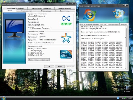 Windows XP Professional Service Pack 3 Infinity Edition (20.05.2014/x86/RUS)