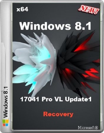  Windows 8.1.17041 Pro VL Update1 x64  Recovery (2014/RUS)