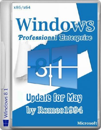 Windows 8.1 Professional/Enterprise Update1 for May by Romeo1994 (x86/x64/RUS/2014)