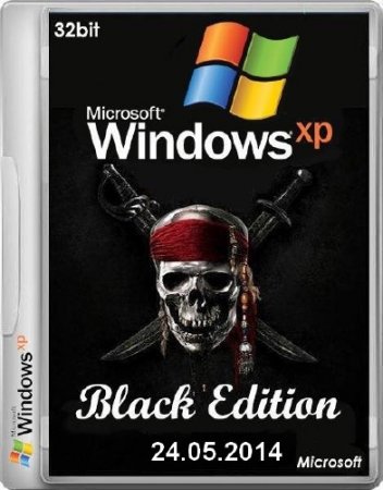 Windows XP Professional SP3 Black Edition (86/24.05.2014/RUS/ENG)