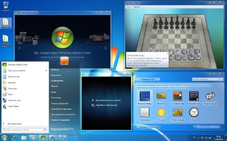 Windows 7 SP1 x64/x86 Home Premium v.13.06 by DDGroup & vladios13 (2014/RUS)