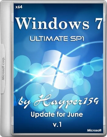 Windows 7 Ultimate SP1 x64 by Hayper v.1 Update for June 06.06 (2014/RUS/ENG)