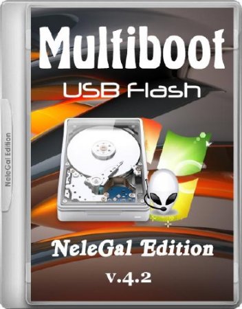 Multiboot USB Flash NeleGal Edition UEFI v.4.2 (2014/RUS)