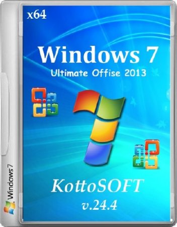 Windows 7 x64 Ultimate Offise 2013 KottoSOFT v.24.4 (2014/RUS)