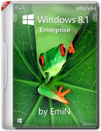 Windows 8.1 Enterprise x86/x64 by EmiN (2014/RUS)