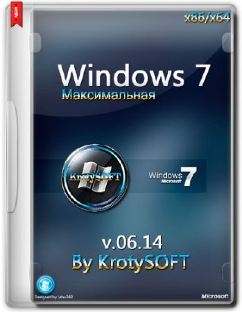 Windows 7  x64/x86 by KrotySOFT v.06.14 (2014/RUS)