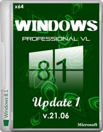 Windows 8.1 Professional x64 VL by sibiryak v.21.06 (2014/RUS)