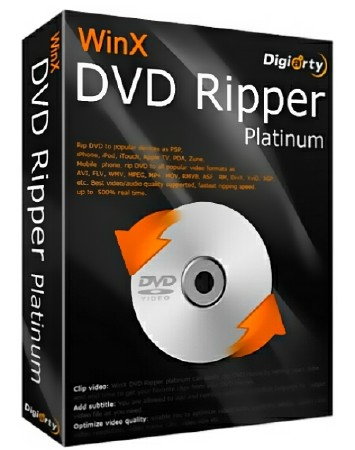 WinX DVD Ripper Platinum 7.5.6.133 Build 04.07.2014 + Rus