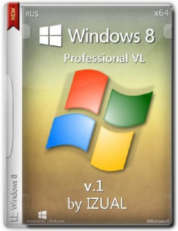 Windows 8 Pro by IZUAL Maximum v1 (x64/RUS/08.07.2014)