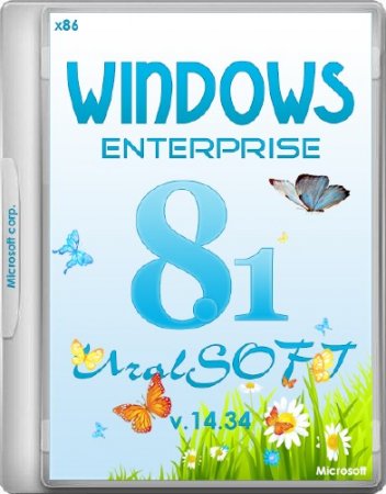 Windows 8.1 Enterprise UralSOFT v.14.34 (x86/RUS/2014)