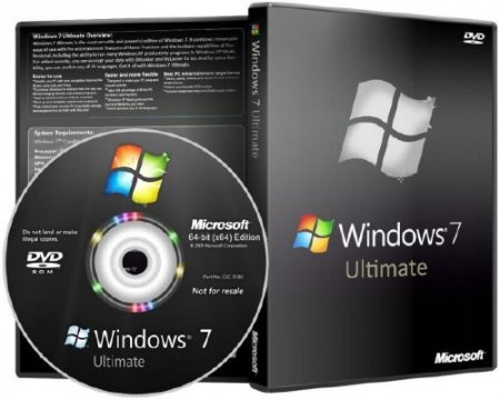 Windows 7 Ultimate SP1 by LEX v.14.7.29 (x64/RUS/2014)