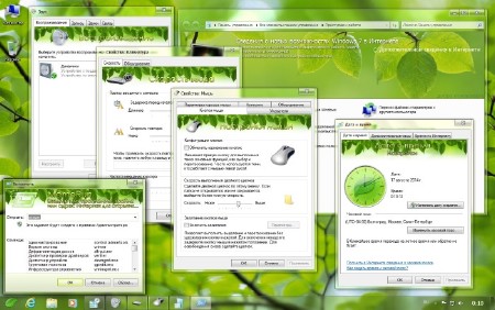 Windows 7 SP1 Ultimate New Look Spring by 15.08.2014 by -=Qmax=- (x86/x64/RUS/2014)