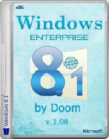 Windows 8.1 Enterprise by Doom v.1.08 (x86/x64/RUS)