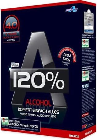 Alcohol 120% 2.0.3 Build 6951 Retail (ML/RUS/2014)