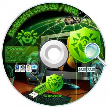 Dr.Web LiveDisk CD/DVD & USB 9.0.0 Rus [28.12.2014]