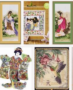 Cross Stitch Orient - Japan world 