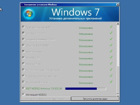 Windows 7 Ultimate SP1 by Loginvovchyk 02.2015 (x86/x64/RUS/2015)