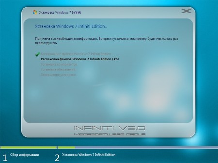 Windows 7 Ultimate Infiniti Edition v.3.1 fix 24.02.2015 (x86/RUS)