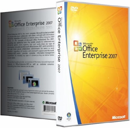 Microsoft Office 2007 Enterprise + Visio Pro + Project Pro SP3 12.0.6718.5000 