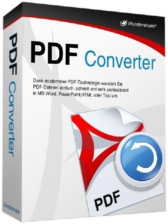 Wondershare PDF Converter Pro 4.1.0.1 + Rus