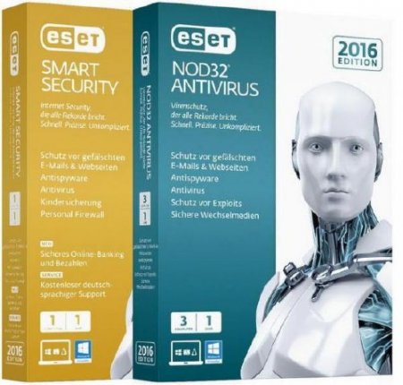 ESET Smart Security + NOD32 Antivirus 9.0.377.1 Final (2016/RUS)