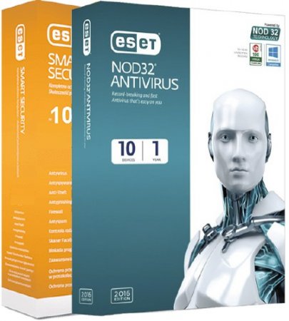 ESET NOD32 Antivirus / Smart Security 10.0.369.1 Final (2016/RUS)