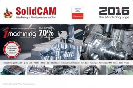 SolidCAM 2016 SP2 HF3 Multilang for SolidWorks 2012-2017 64bit  (2016) Multi