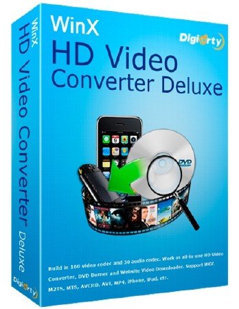 WinX HD Video Converter Deluxe 5.12.1.295 DC 25.05.2018 + Rus