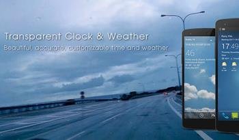 Transparent clock & weather Pro 3.11.05 [Android]