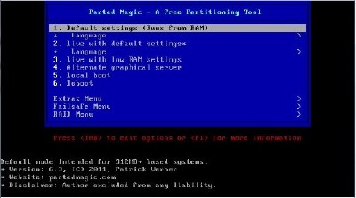 Parted Magic 6.3 Final