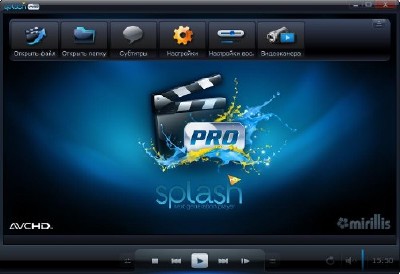 Splash PRO HD Player v 1.9.0 ML/Rus + Portable