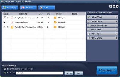 Simpo PDF Converter Ultimate v1.5.0.0 