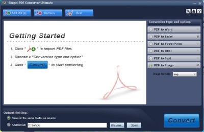 Simpo PDF Converter Ultimate v1.5.0.0 