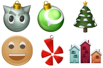 Christmas Social Icons