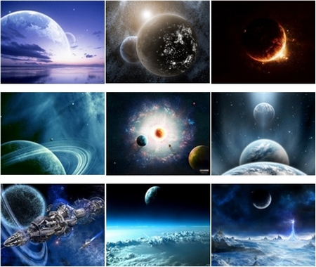 Amazing Digital Art Space Wallpapers