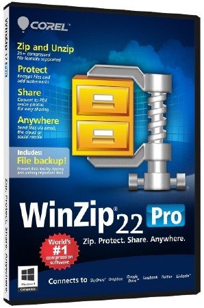 WinZip Pro 22.0 Build 12663 (x86/x64) Russian
